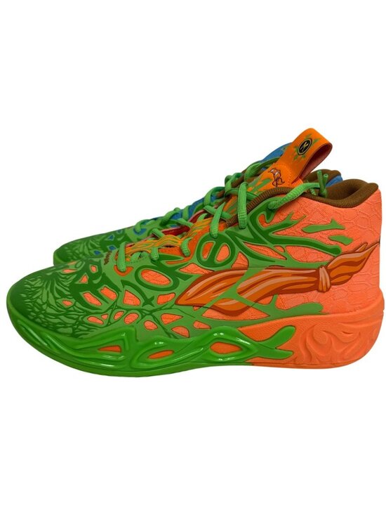 PUMA X Lamelo Ball TMNT Leonard Michelangelo Sneakers Size 11.5 Ninja Turtles main image 3